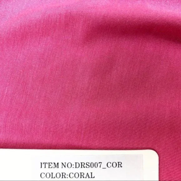 Lightweight Jersey Knit Dress Tunic 3/4 Sleeve - Picture 5 of 5